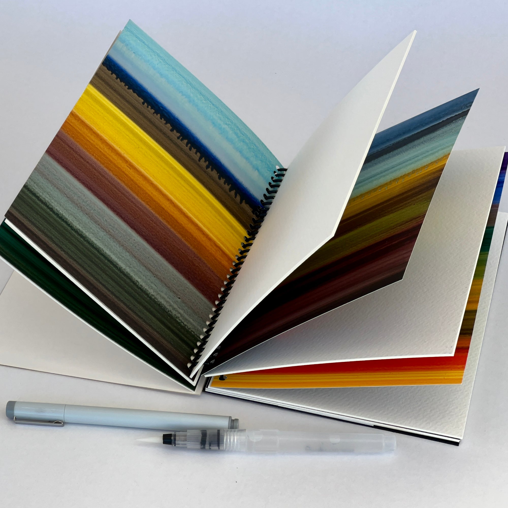 Personalized PaintIN Sketchbook with Blank Pages 300 gsm Suitable for left and right handers. Delivery from the US warehouse