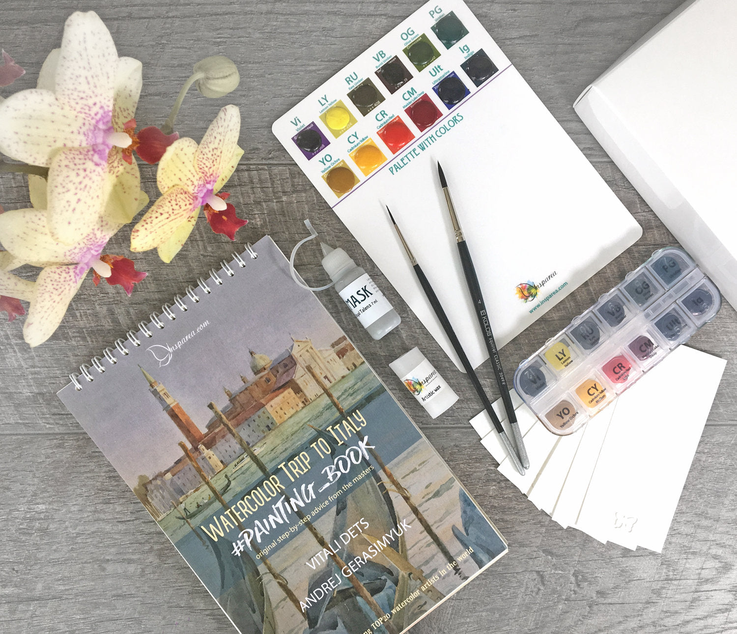 Watercolor kit (Italy)